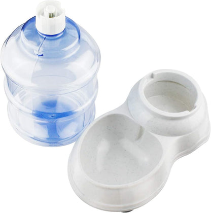 Pet Water Dispenser - Automatic Cat & Dog Water Bowl - 1 Gallon