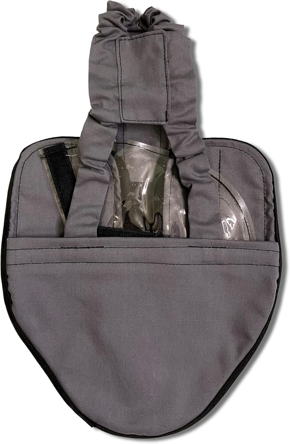 Starter Kit - Wrap-Around Runner Duck Diaper W/ Removable Liner & Fixed Tab - Durable, Secure Fit, Easy-To-Wear - Essential Duck Supplies for Real Ducks, Made in USA - Gray