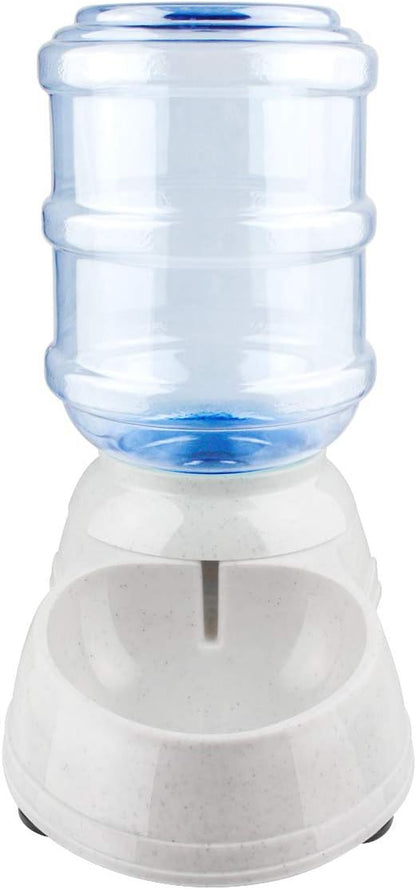 Pet Water Dispenser - Automatic Cat & Dog Water Bowl - 1 Gallon