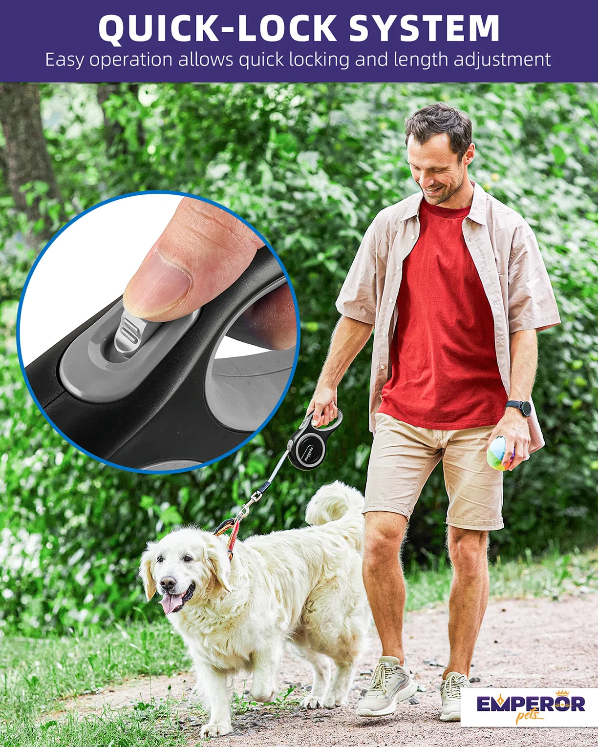 16 Ft Retractable Dog Leash Small Dogs - up to 44Lbs, Small Dog Leash Heavy Duty Dog Leash Retractable 16 Ft - Gray - GY16-20